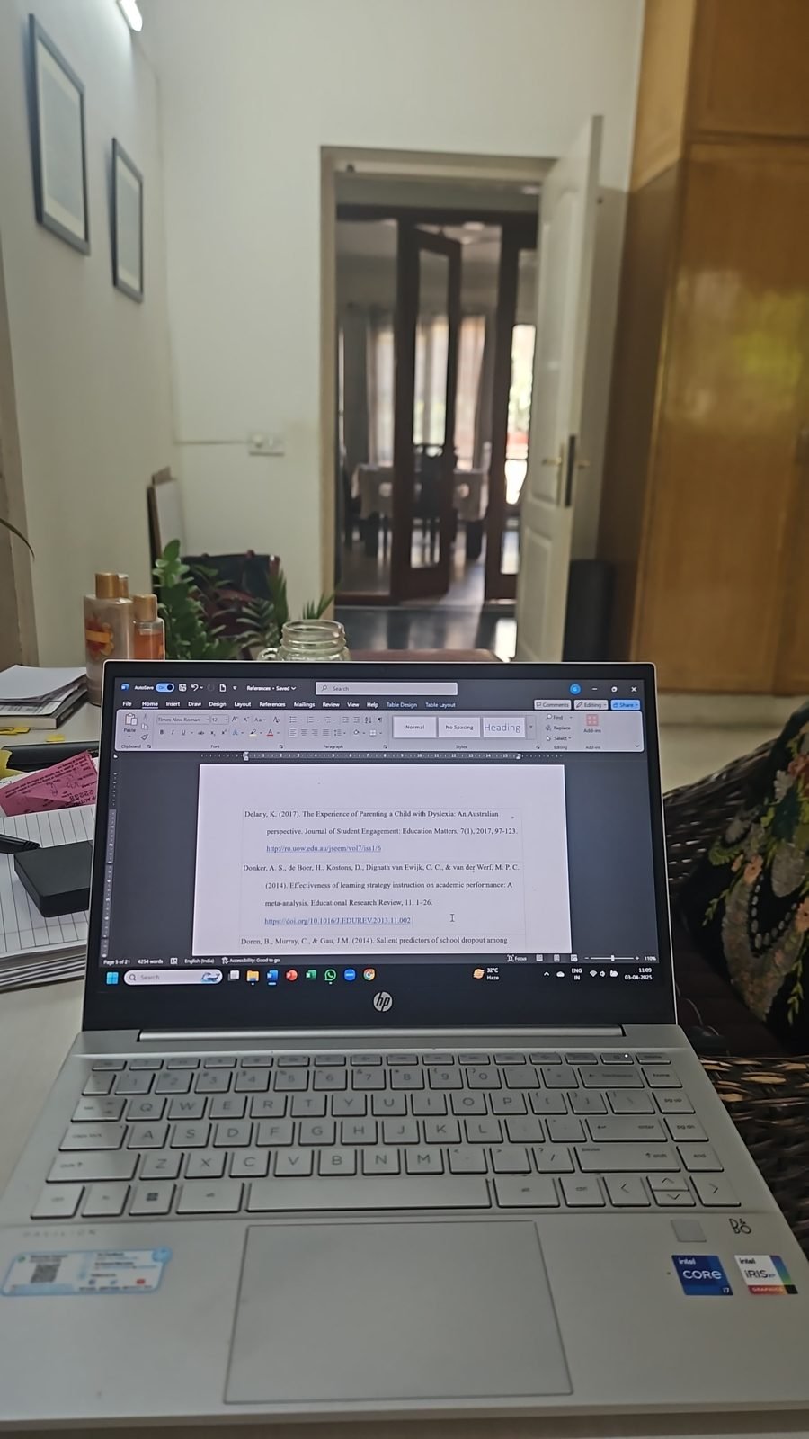 Reviewing research literature